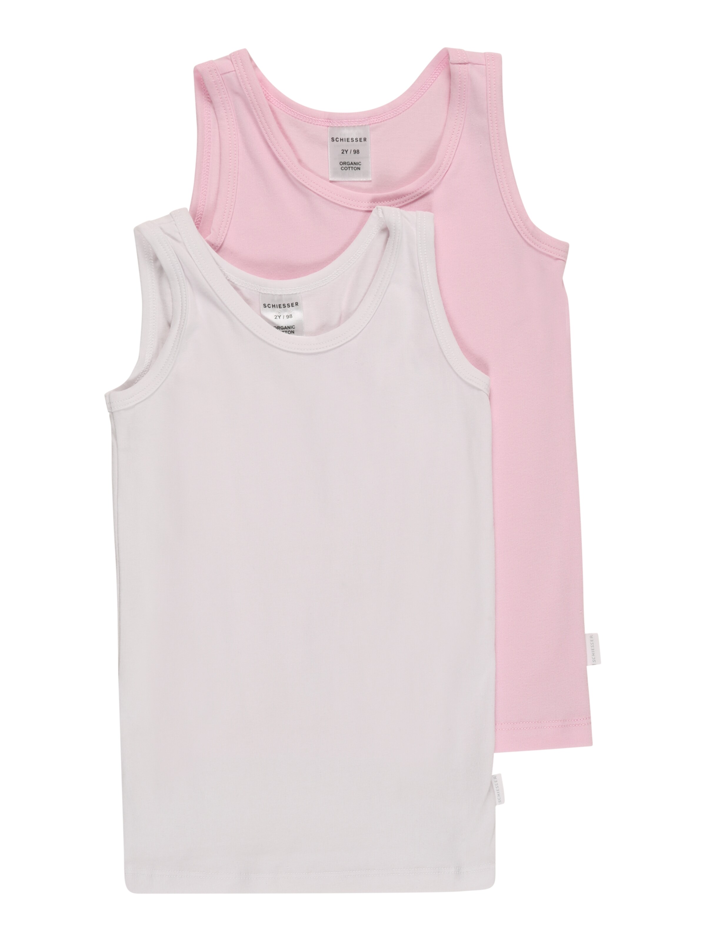 SCHIESSER Undershirt in Pink: front