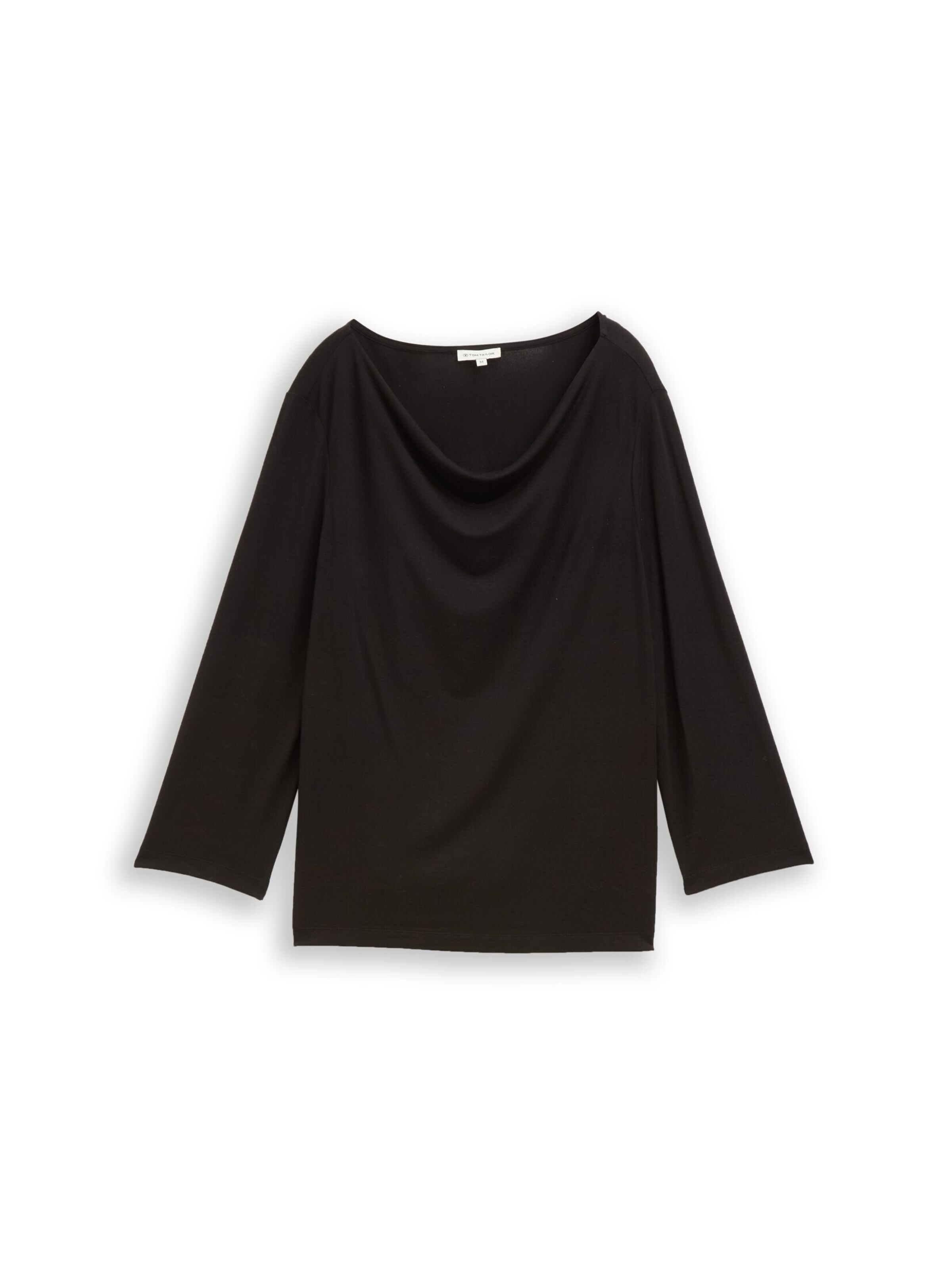 TOM TAILOR Shirt in Schwarz: Vorderseite