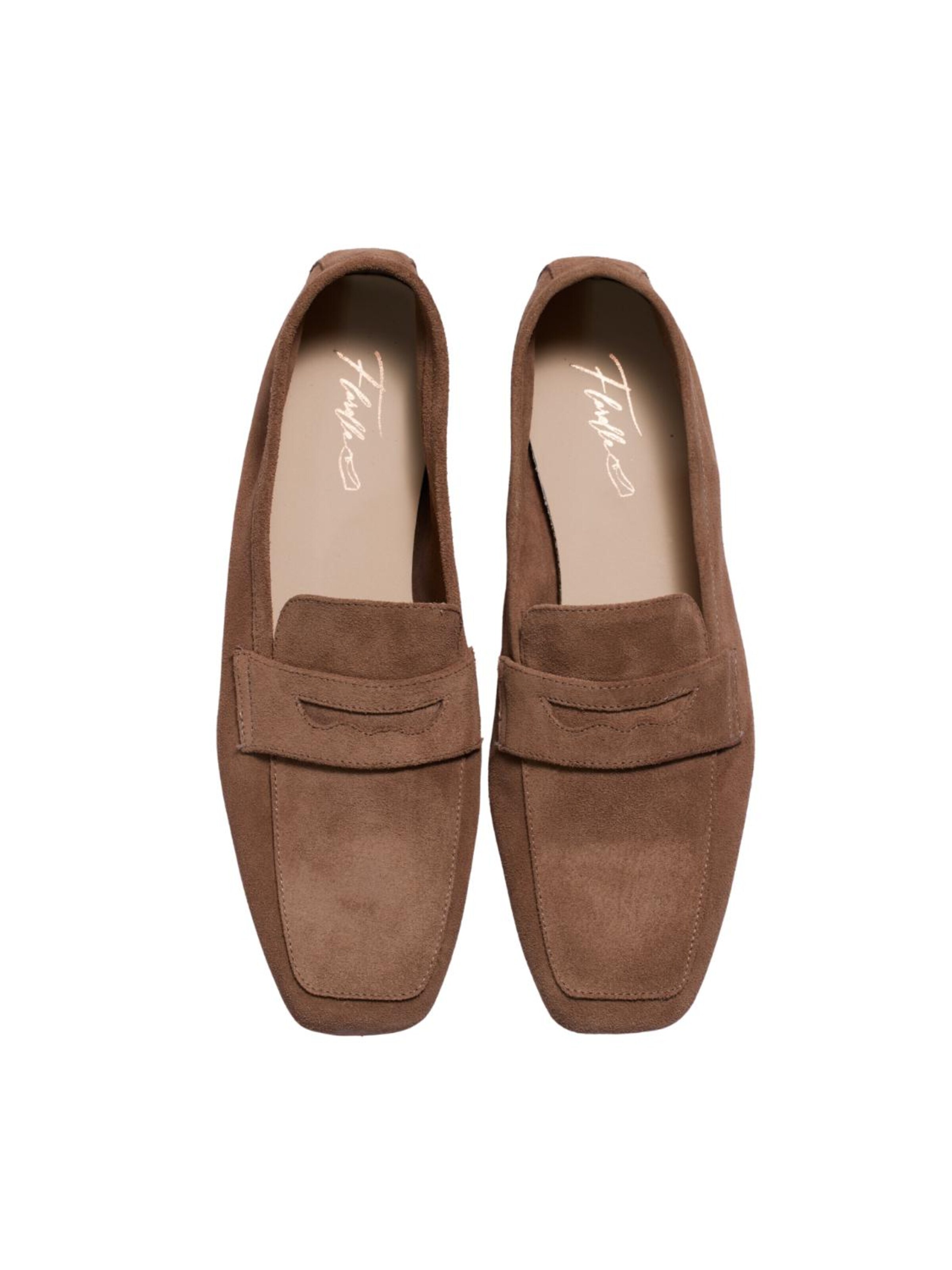 Flarelle Moccasin 'Sole di Viale' in Beige