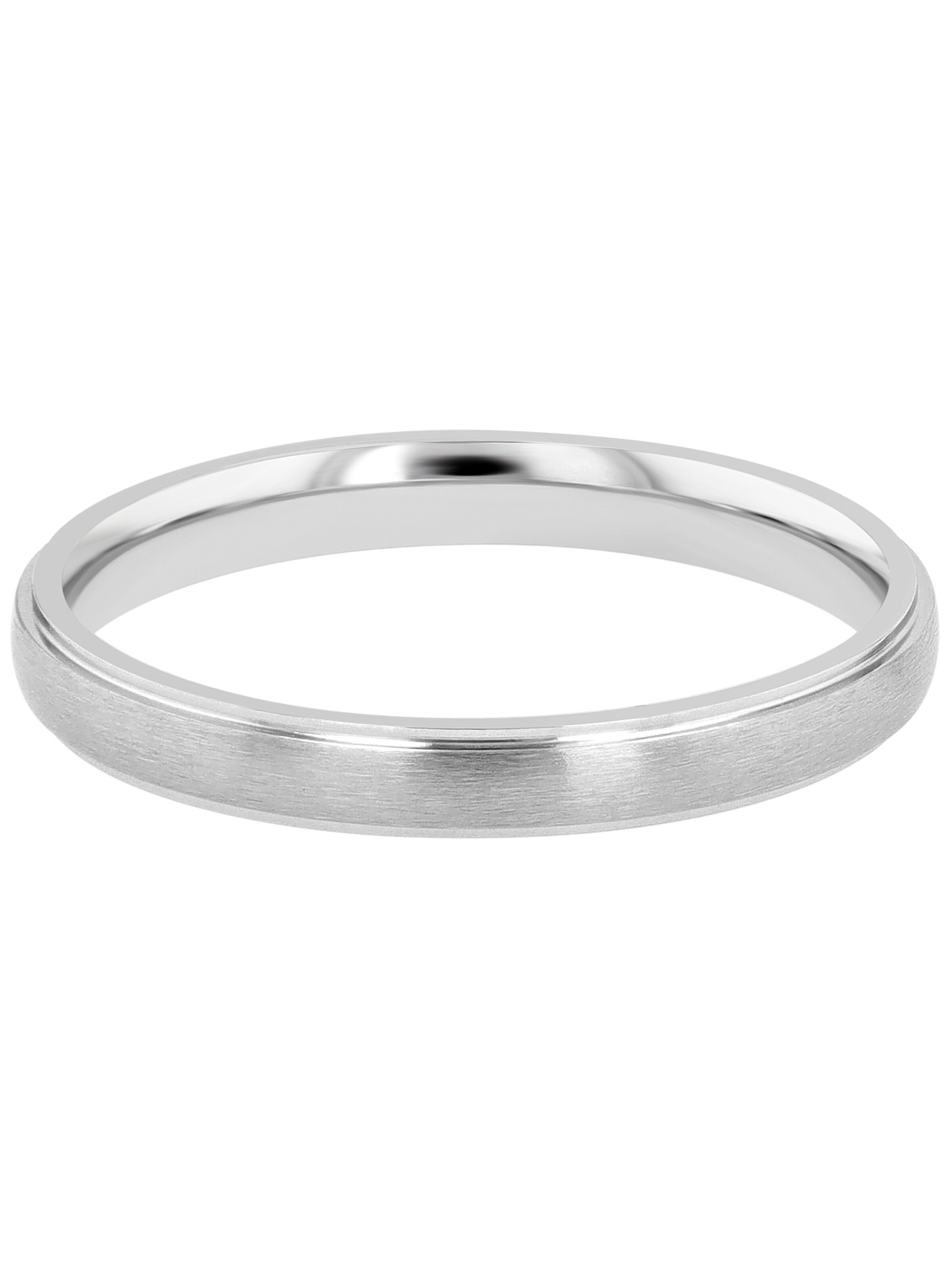 Akzent Ring 'Elegant Simplicity, silberfarbig, langlebig' in Silver: front