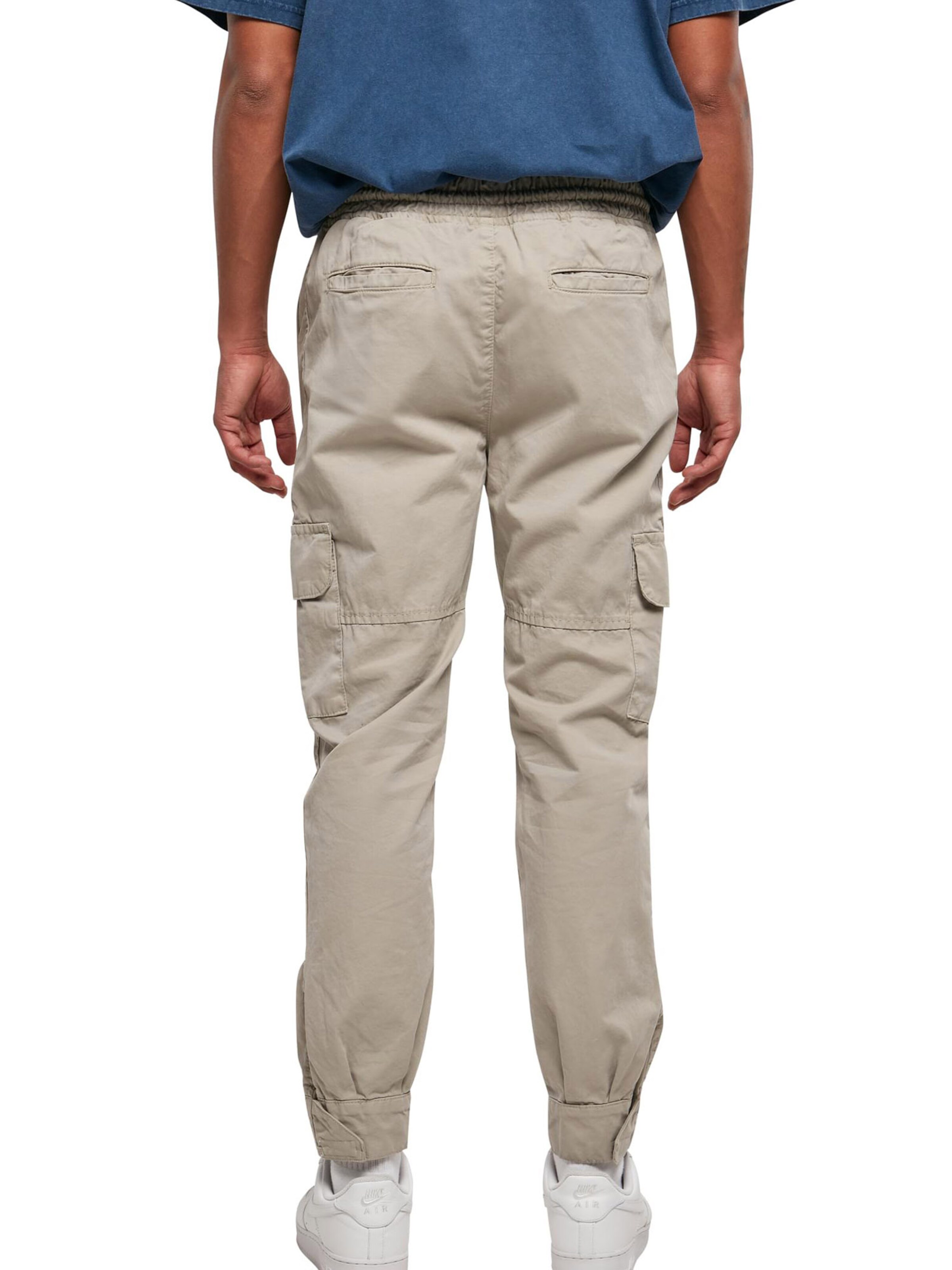 Urban ClassicsTapered Cargo hlače - siva boja