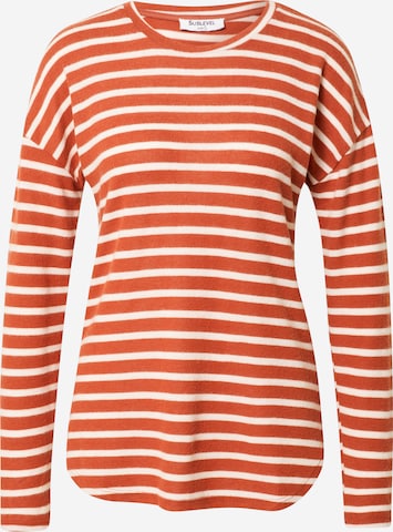 T-shirt Sublevel en orange : devant