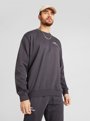 ADIDAS PERFORMANCESportska sweater majica 'Real' - siva boja: prednji dio