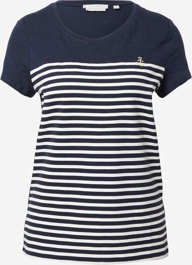 TOM TAILOR DENIM Shirt in de kleur Blauw / Wit, Productweergave