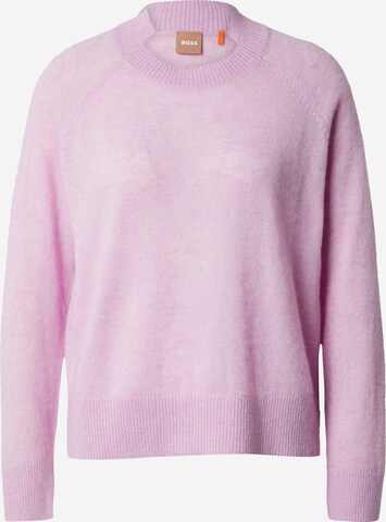 Pull-over 'Frivor' BOSS en rose : devant