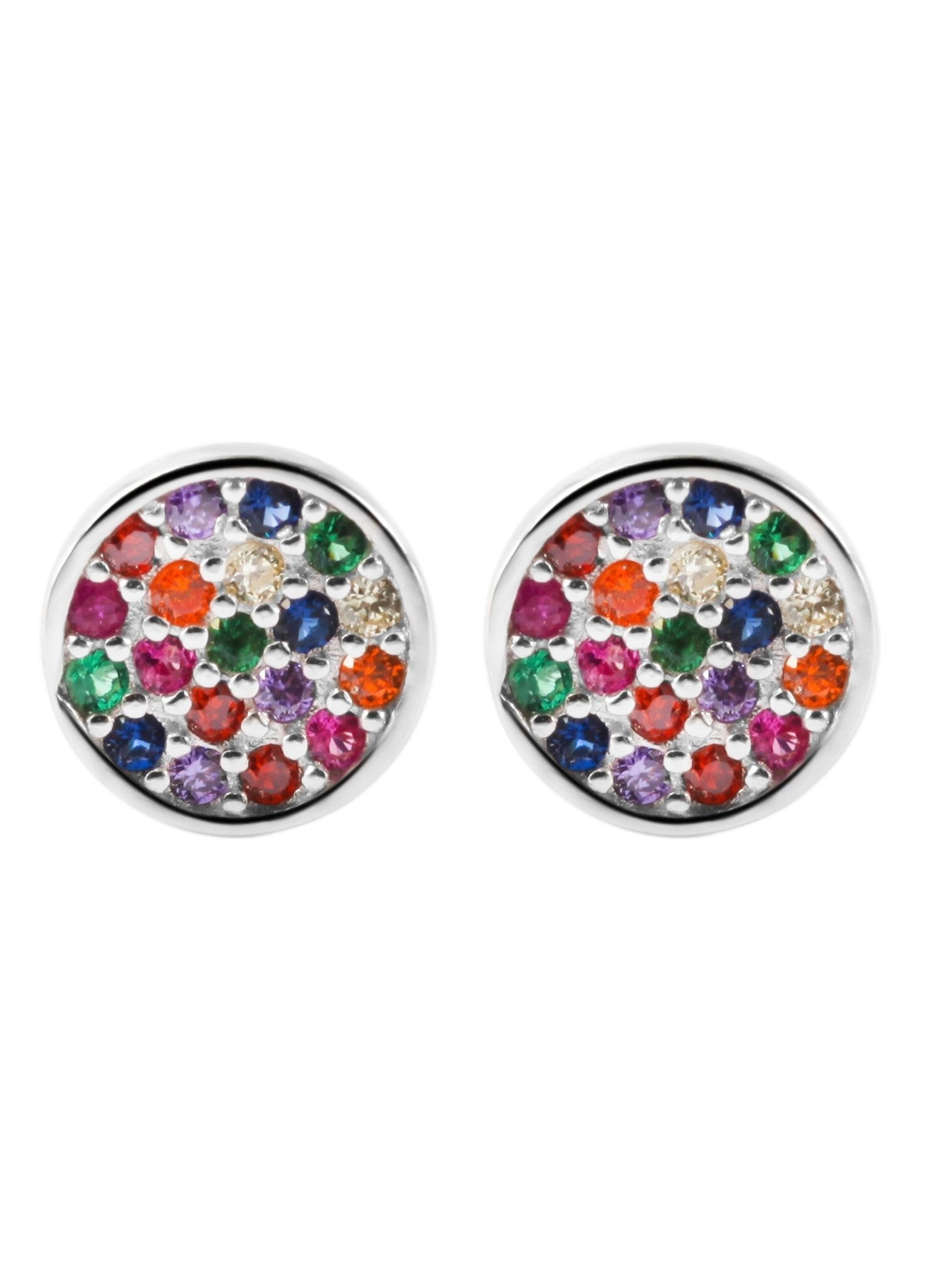 Akzent Earrings 'Bahrai, 925 Sterlingsilber, langlebig' in Silver
