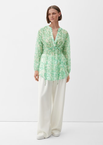 s.Oliver BLACK LABEL Blouse in Green