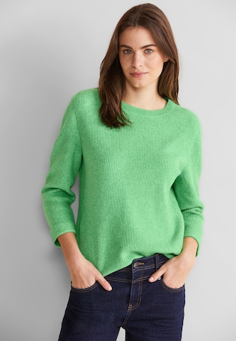 STREET ONE Sweater in Green: front