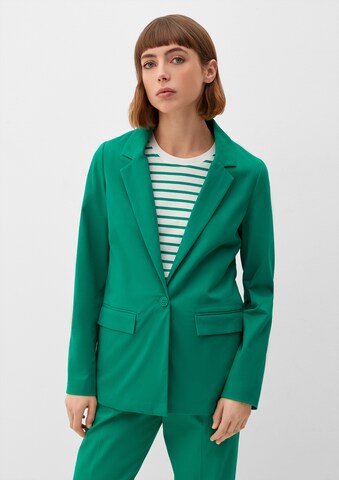 Blazer s.Oliver en vert : devant