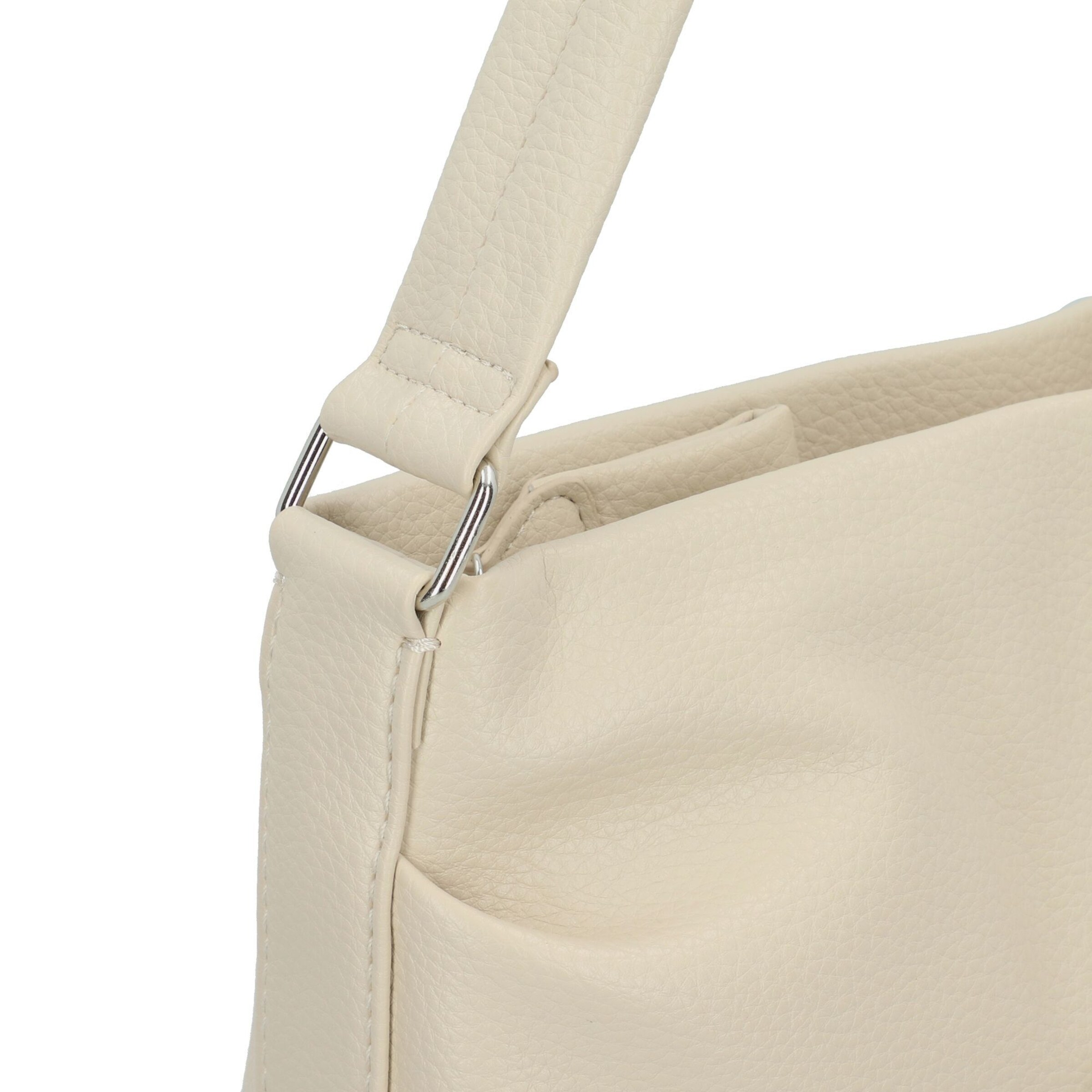 TOM TAILOR Schultertasche 'Adya' in Beige