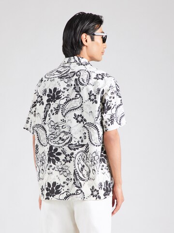 SELECTED Comfort fit Overhemd 'SLHRLXAIR' in Beige