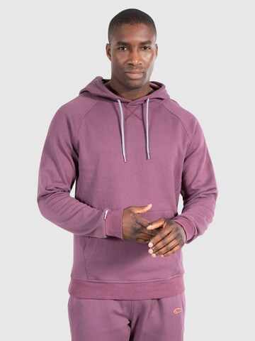 Sweat-shirt 'Leon' Smilodox en violet : devant
