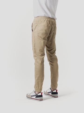 KOROSHI Zúžený strih Nohavice - Béžová