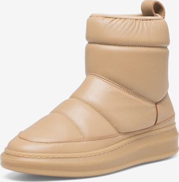 Ivylee Copenhagen Snow Boots 'Moon' in Beige: front