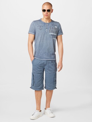 CAMP DAVID Regular Shorts in Blau