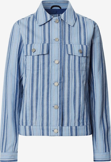 Pepe Jeans Chaqueta de entretiempo 'Karol' en L en azul cielo / azul denim / blanco, Vista del producto