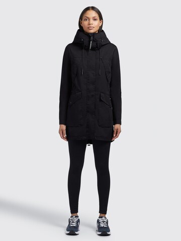 khujo Between-seasons parka in Black