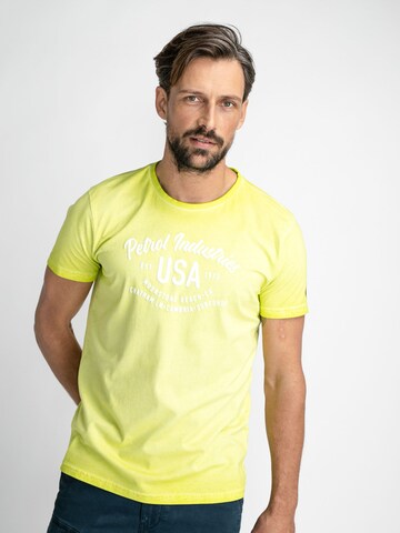 Petrol Industries Shirt 'Moonstone' in Green: front