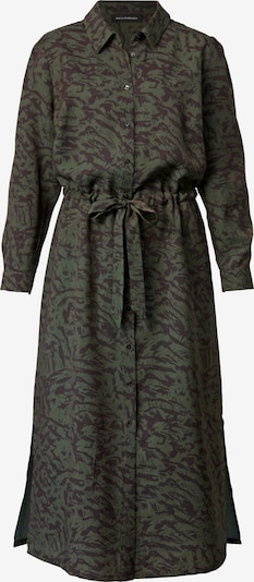 Sara Lindholm Kleid in khaki / schwarz, Produktansicht