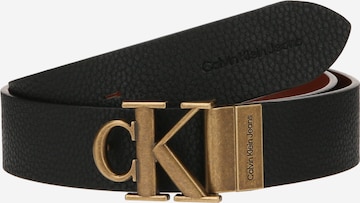 Calvin Klein Jeans Belt in Black: front