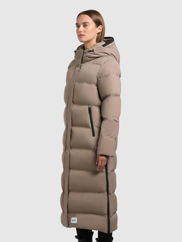 khujo Winter Coat 'MAYLA3' in Grey