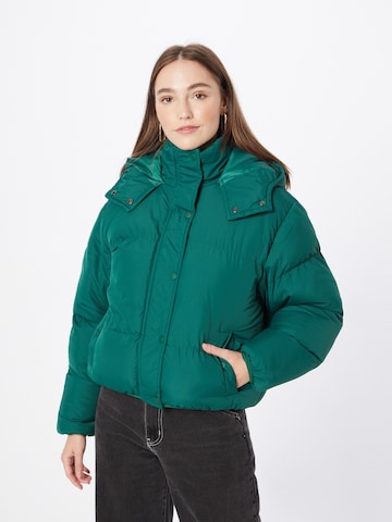 Veste d’hiver 'Bunny' BRAVE SOUL en vert : devant