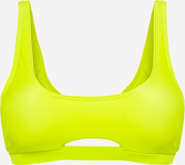 LSCN by LASCANA Bustier Bikinitop 'Gina' in Grün: predná strana