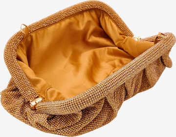 faina Pisemska torbica | zlata barva