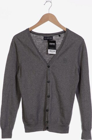 CAMP DAVID Sweater & Cardigan in S in Grey: front