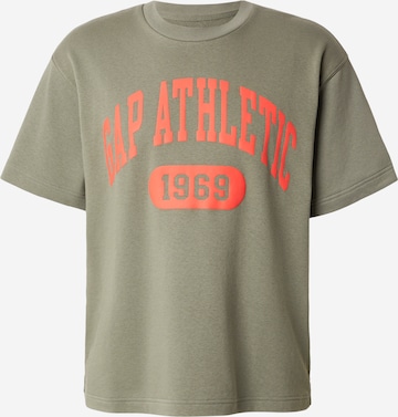 GAP Majica 'ATHLETIC' | zelena barva: sprednja stran