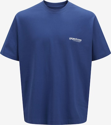 T-Shirt JACK & JONES en bleu : devant