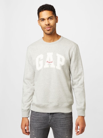 Sweat-shirt GAP en gris : devant