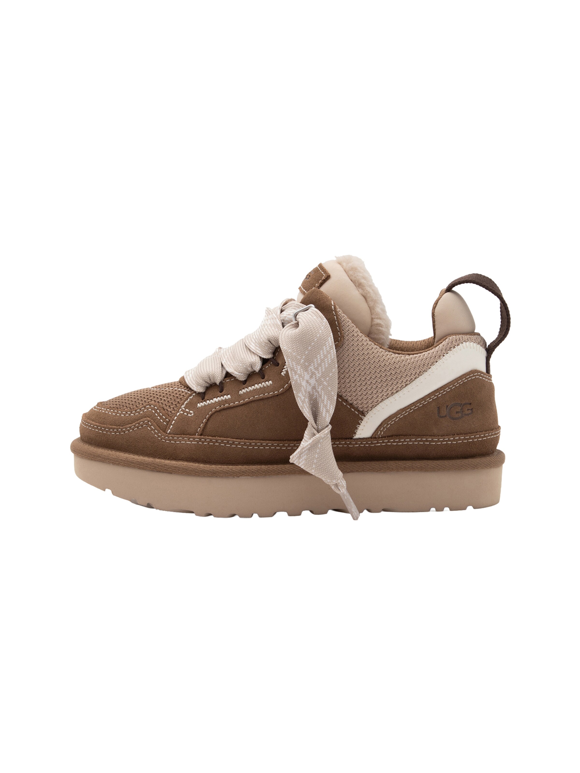 UGG Tenisky 'LOWMEL' – hnědá: přední strana