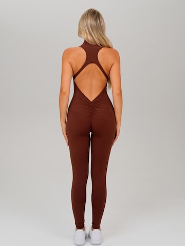 FemmeTone Jumpsuit 'Briseida'‌‌‌‌‌ in Braun