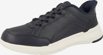 Baskets basses GEOX en bleu : devant