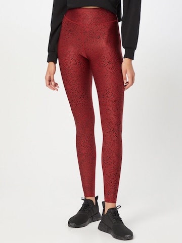 ONLY PLAY Skinny Workout Pants 'Afia' in Red: front