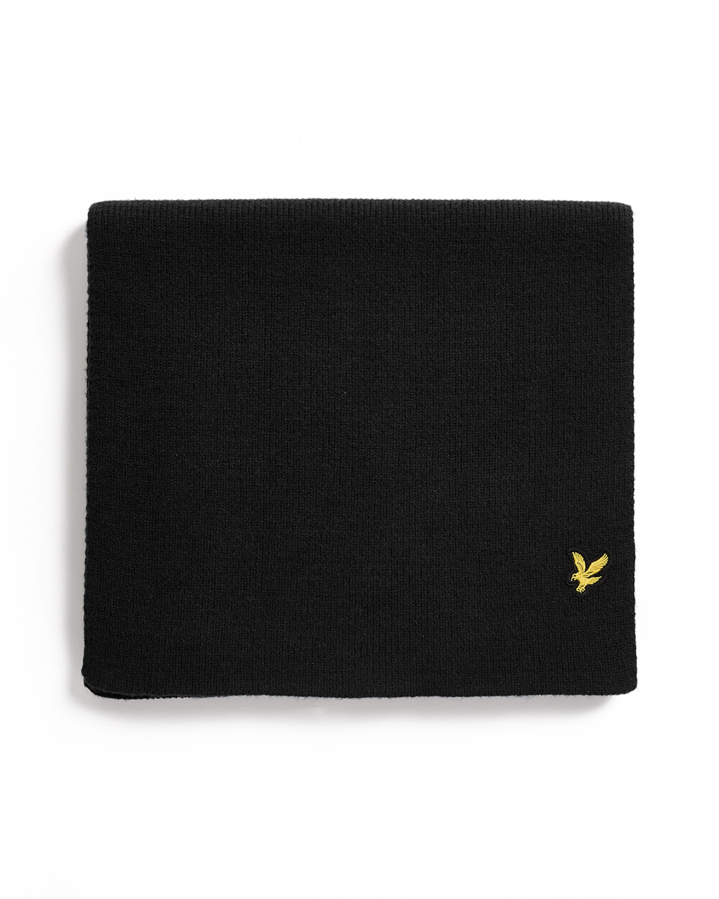 Lyle & Scott Scarf in Black: front