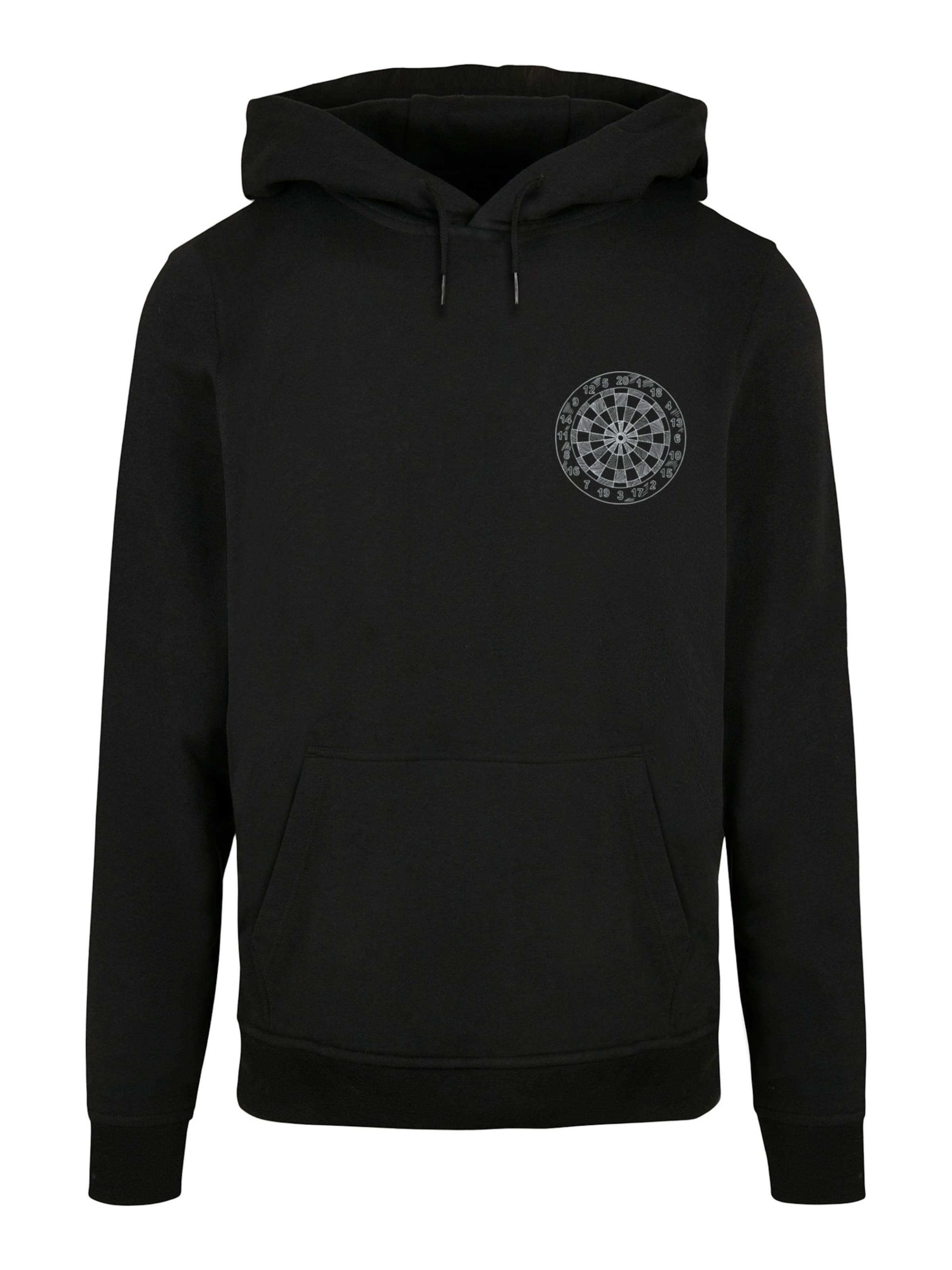 Sweat-shirt F4NT4STIC en noir : devant