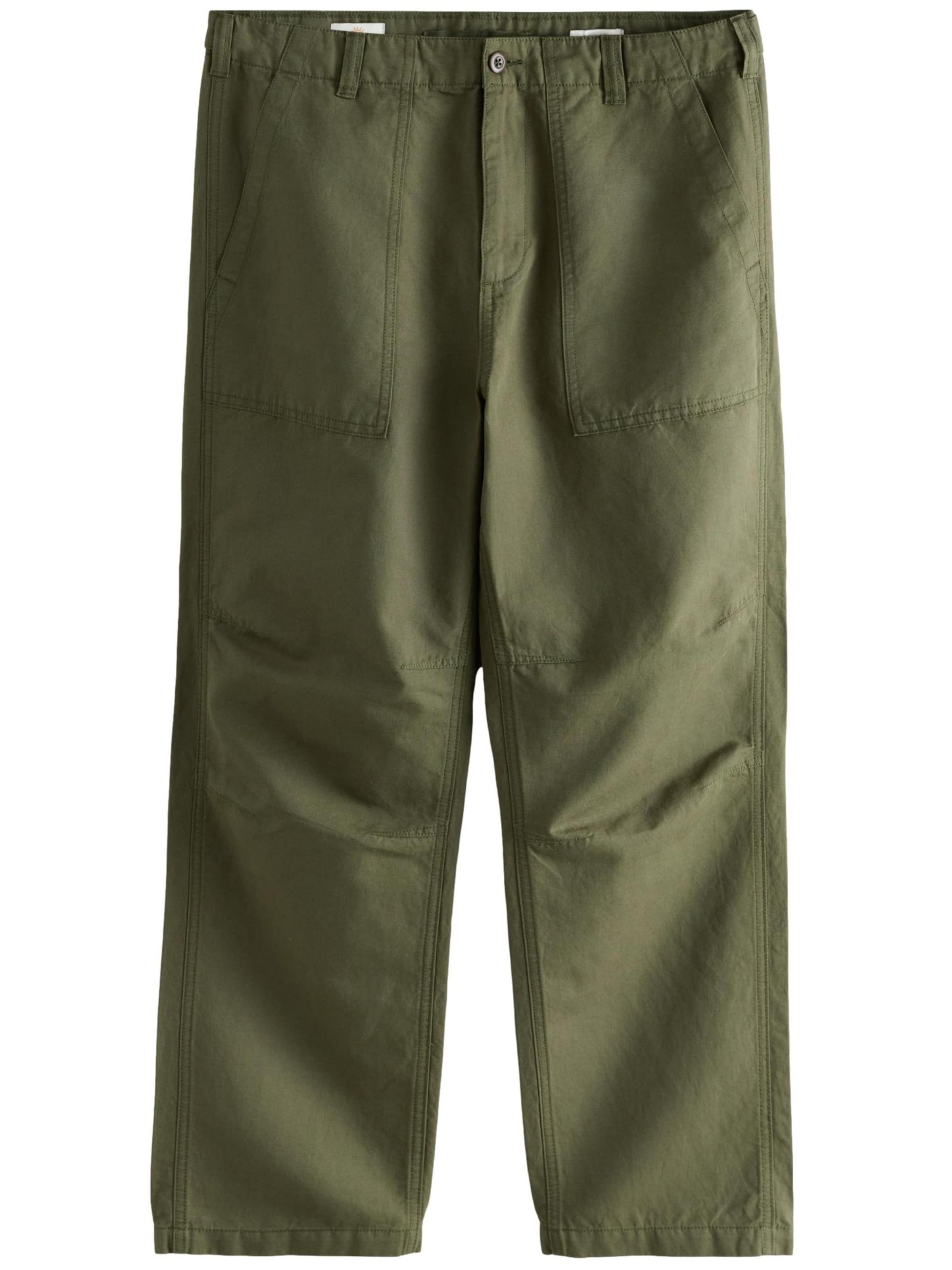 zaļš Next Vaļīgs piegriezums Bikses: no priekšpuses