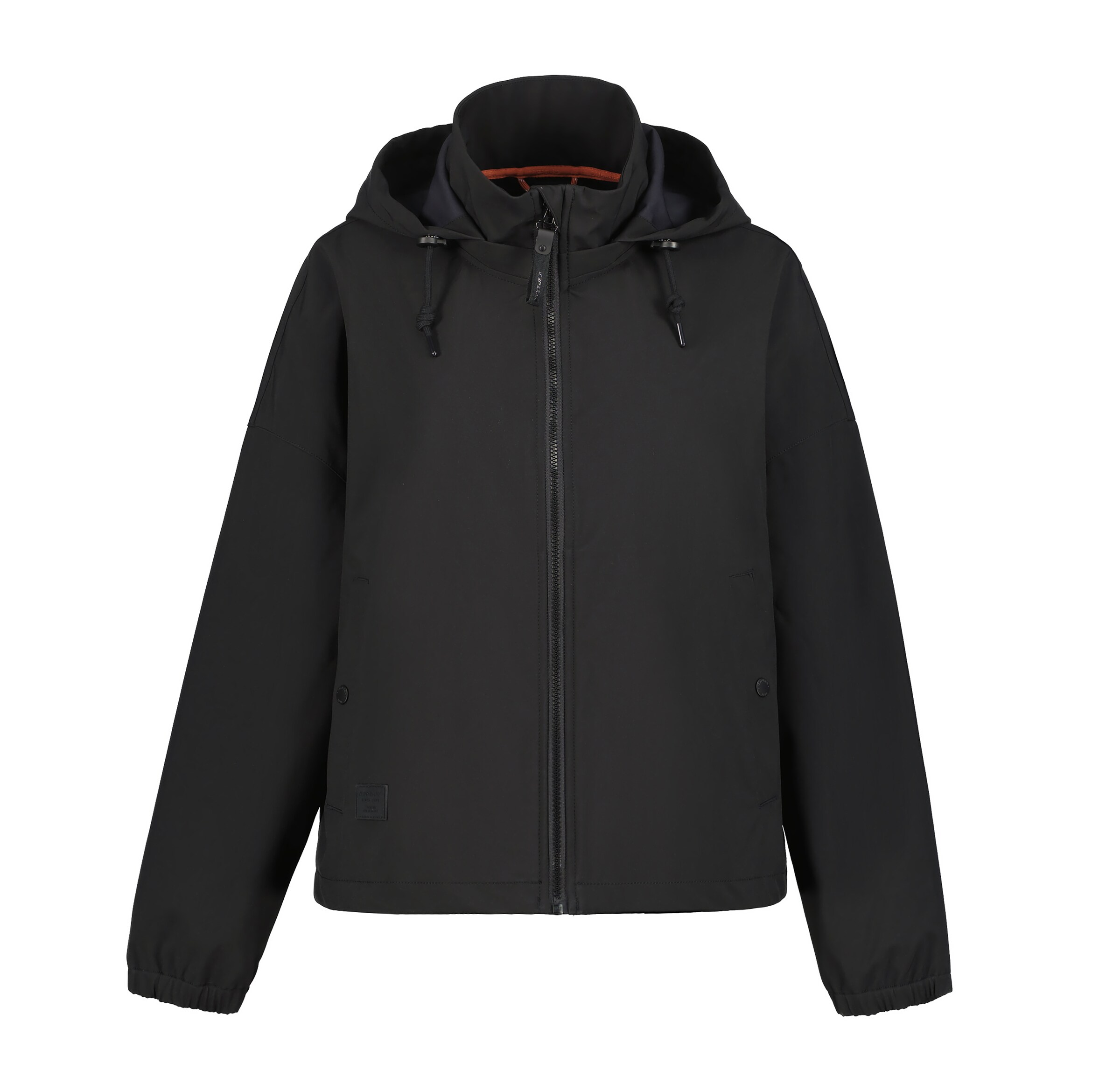 ICEPEAK Outdoorjacke 'Adriam' in Schwarz: Vorderseite