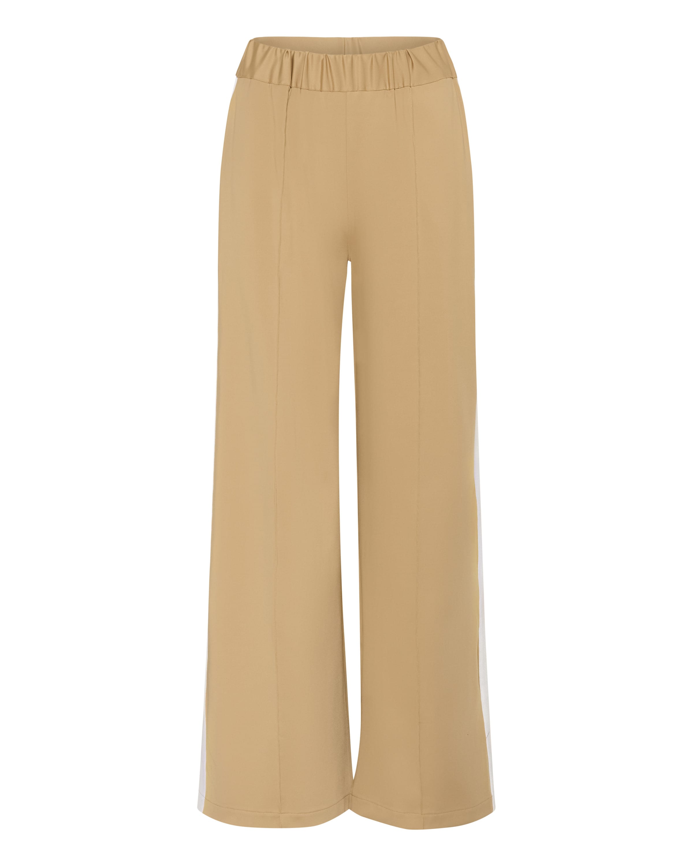 SAINT TROPEZ Wide Leg Hose in Beige: Vorderseite