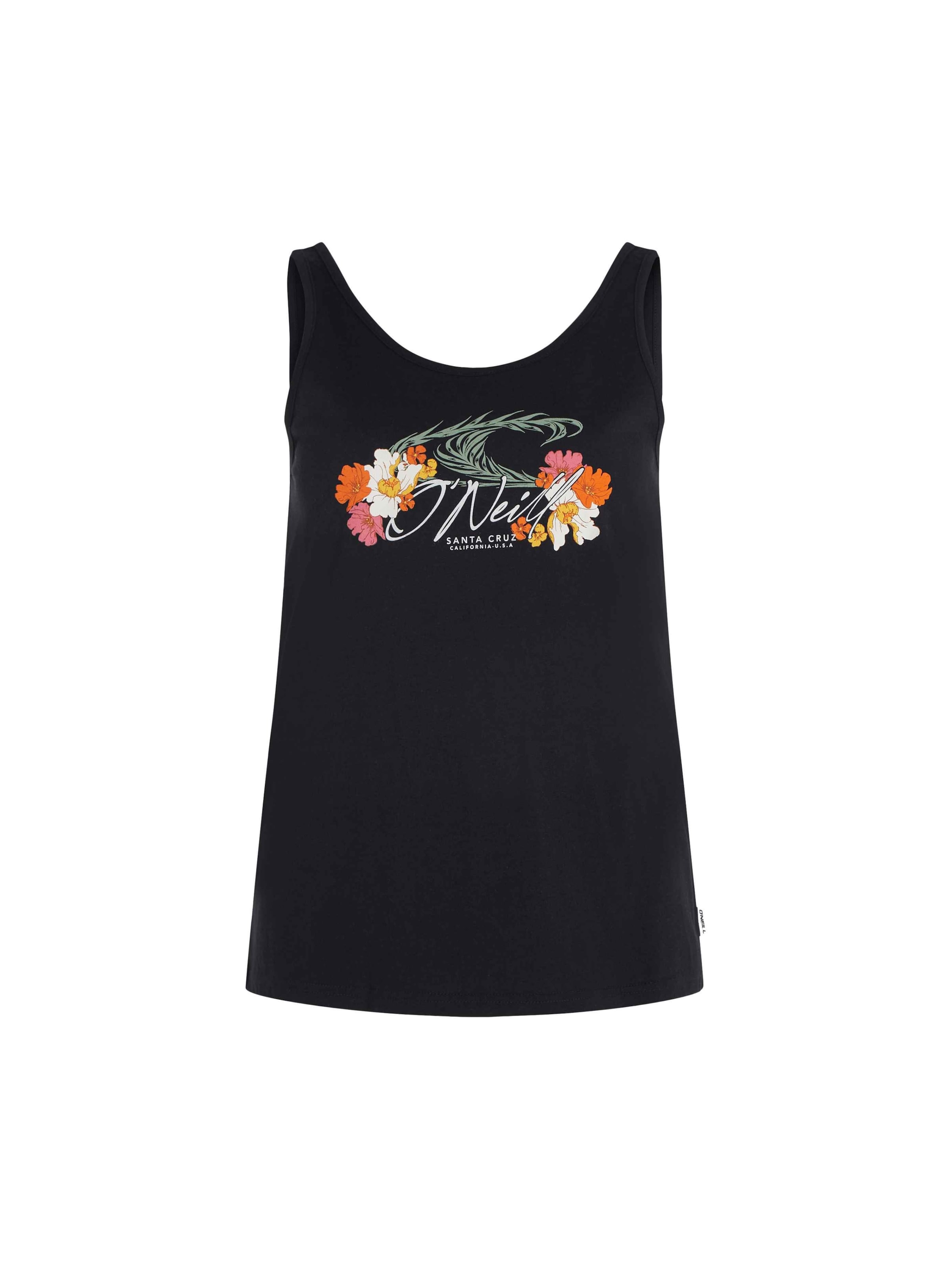 Haut 'Luana' O'NEILL en noir : devant