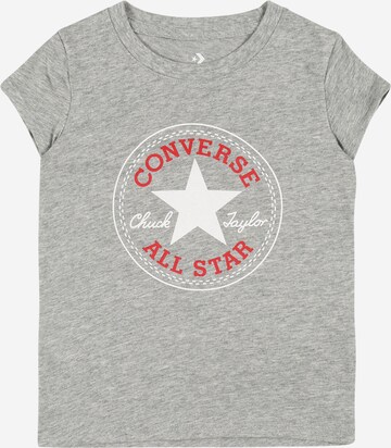 CONVERSE T-shirt i grå: framsida