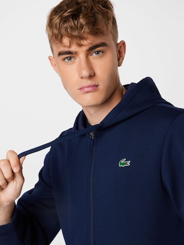 Lacoste Sport Sportsweatjacke in Blau