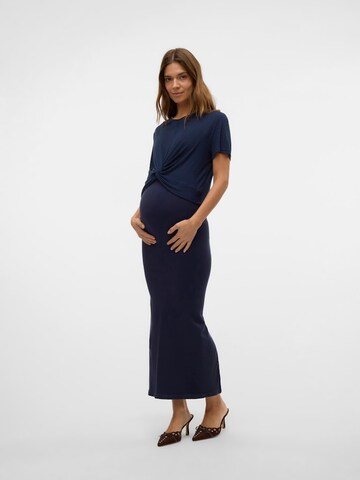 MAMALICIOUS Shirt 'MLANLI' in Blauw