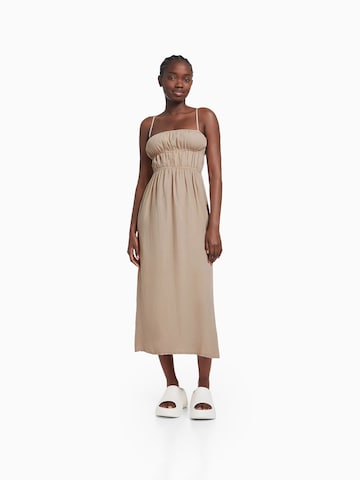 Bershka Summer dress in Brown