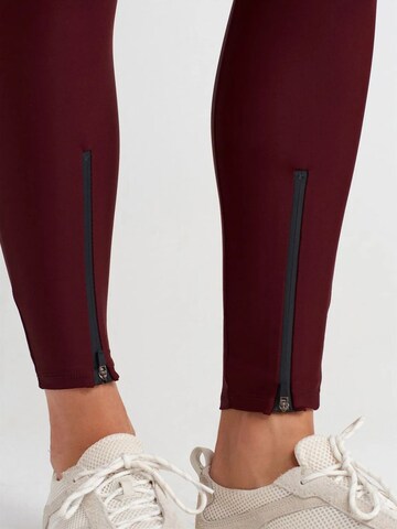 Skinny Leggings 'Gamaschen' Dilvin en rouge