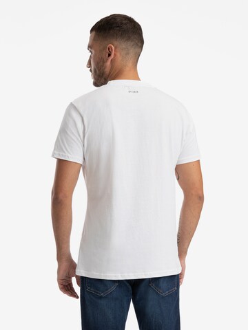 T-Shirt 'Henri' SPITZBUB en blanc