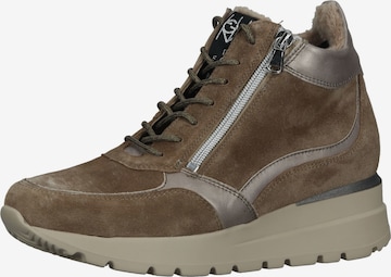 WALDLÄUFER High-Top Sneakers in Beige: front