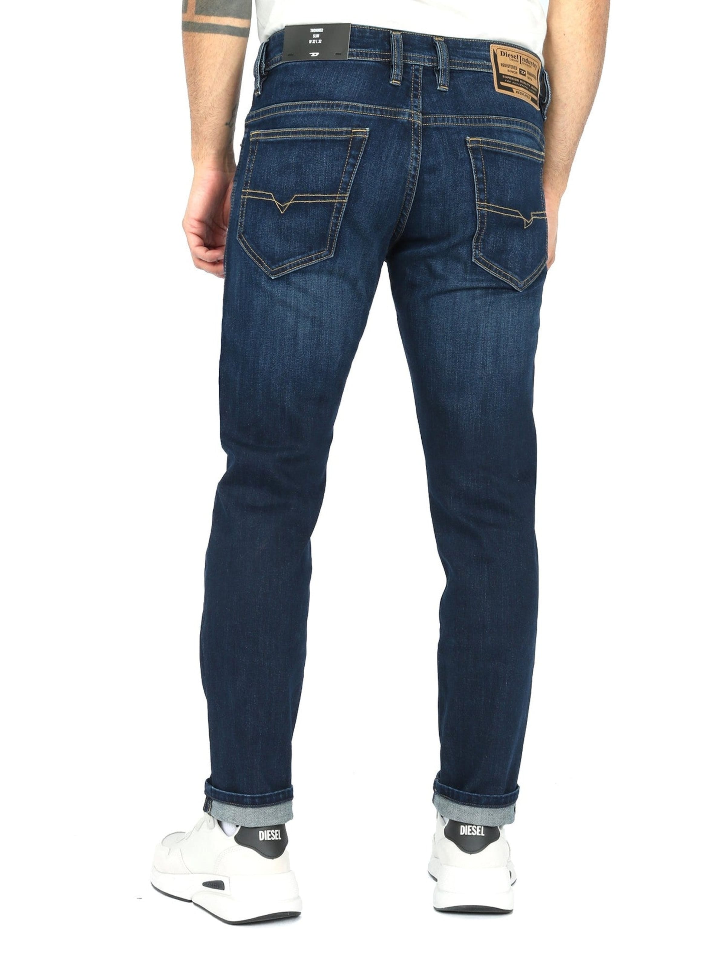 Slimfit Jeans 'THOMMER-R RB065' di DIESEL in blu